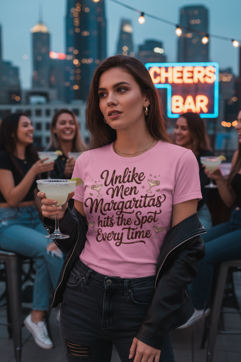 Margaritas Tee Mockup