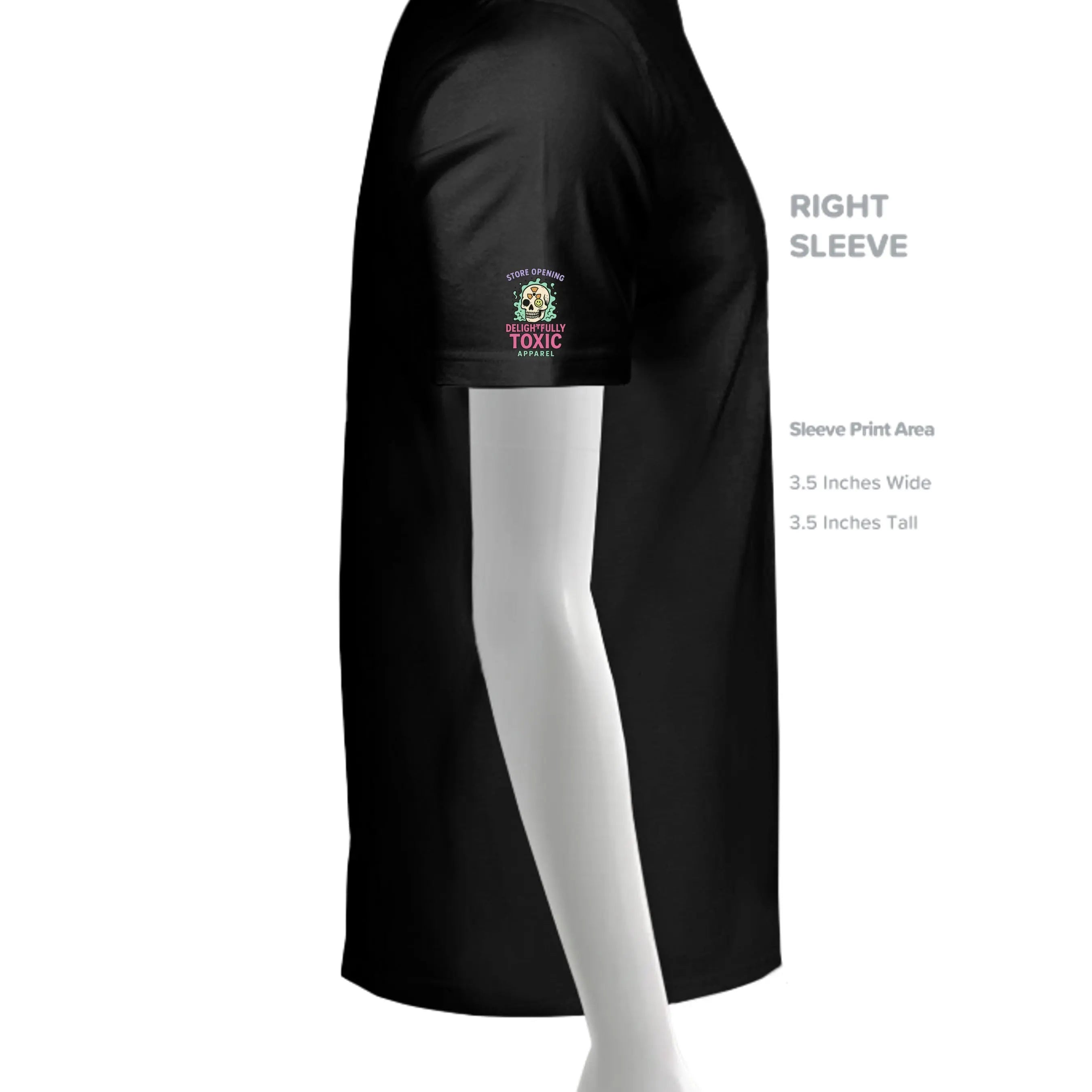 BLACK - B8882 - SLEEVE_RIGHT