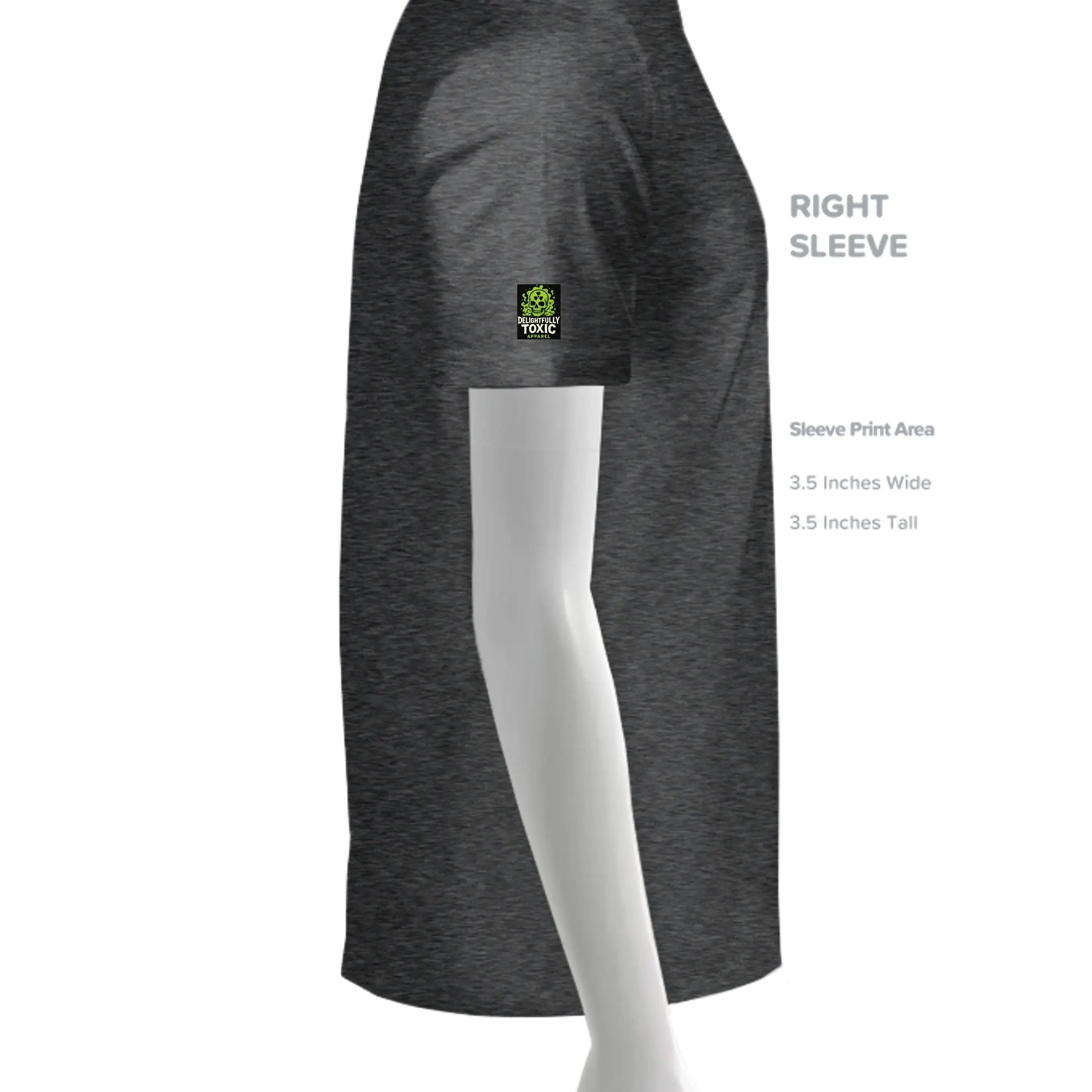 DARK HEATHER - G640L - SLEEVE_RIGHT