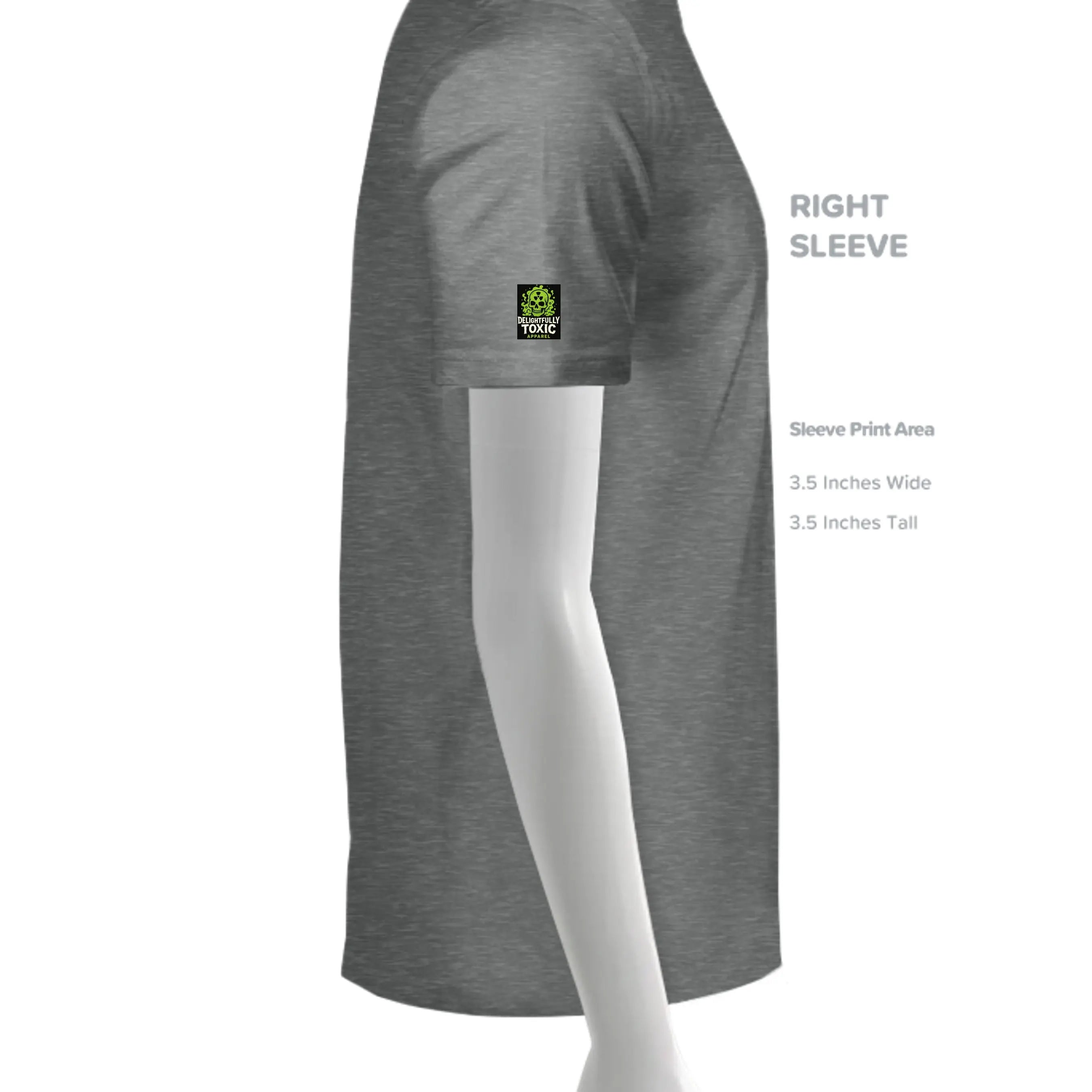 Graphite Heather - G640L - SLEEVE_RIGHT